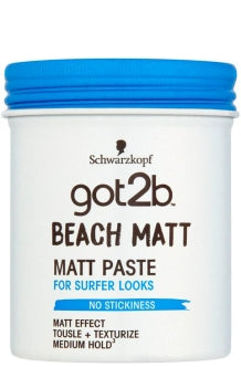 Schwarzkopf got2b Beach Matt Paste 100 ML