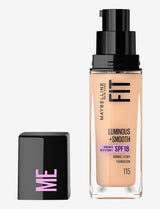 Maybelline Fit Me Luminous + Smooth Liquid Foundation SPF 18 30 ML