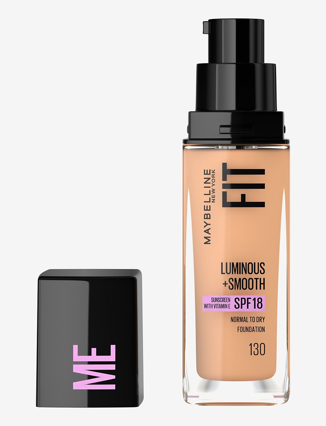 Maybelline Fit Me Luminous + Smooth Liquid Foundation SPF 18 30 ML