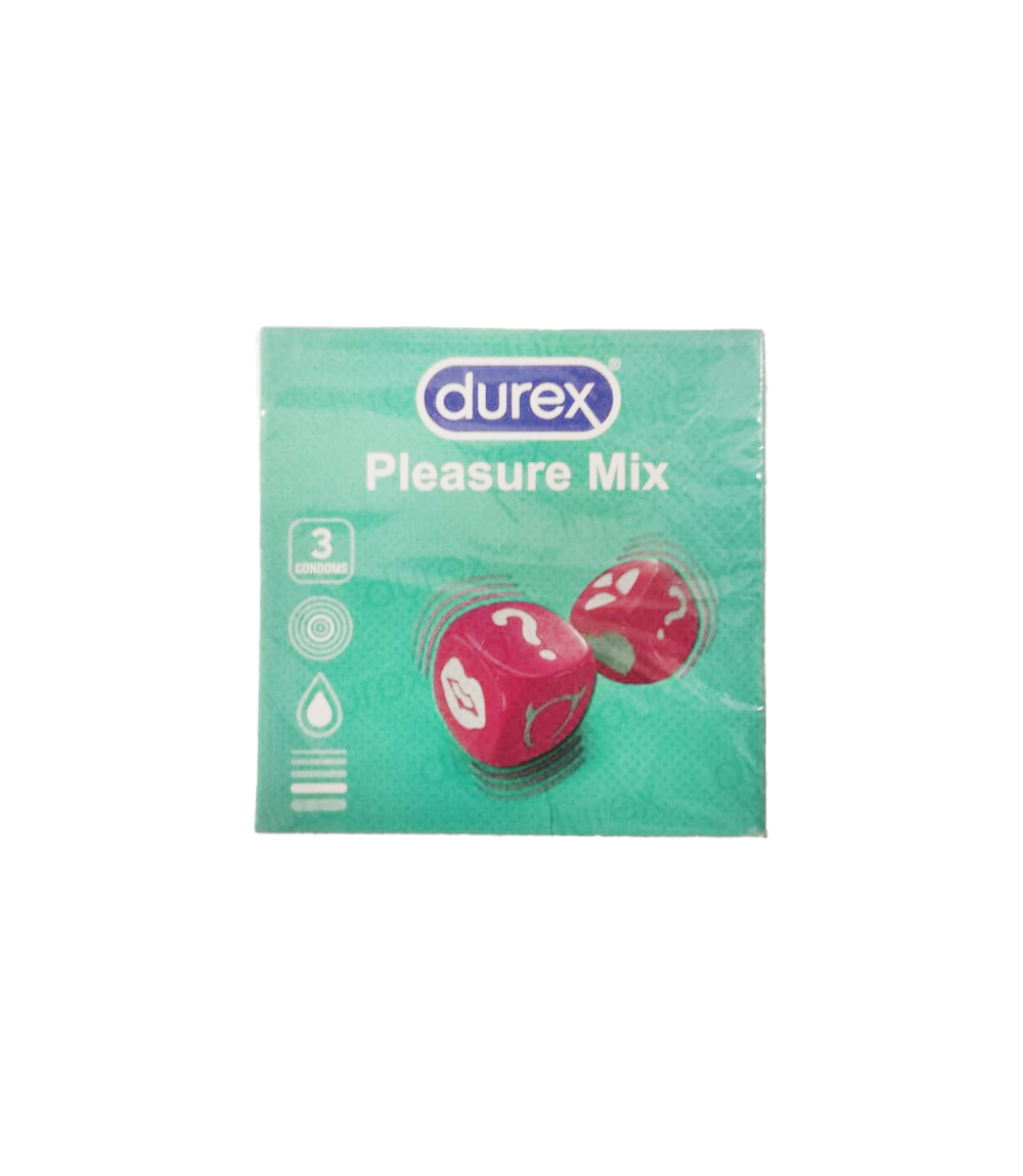 Durex Pleasure Mix Condoms 3 Pieces