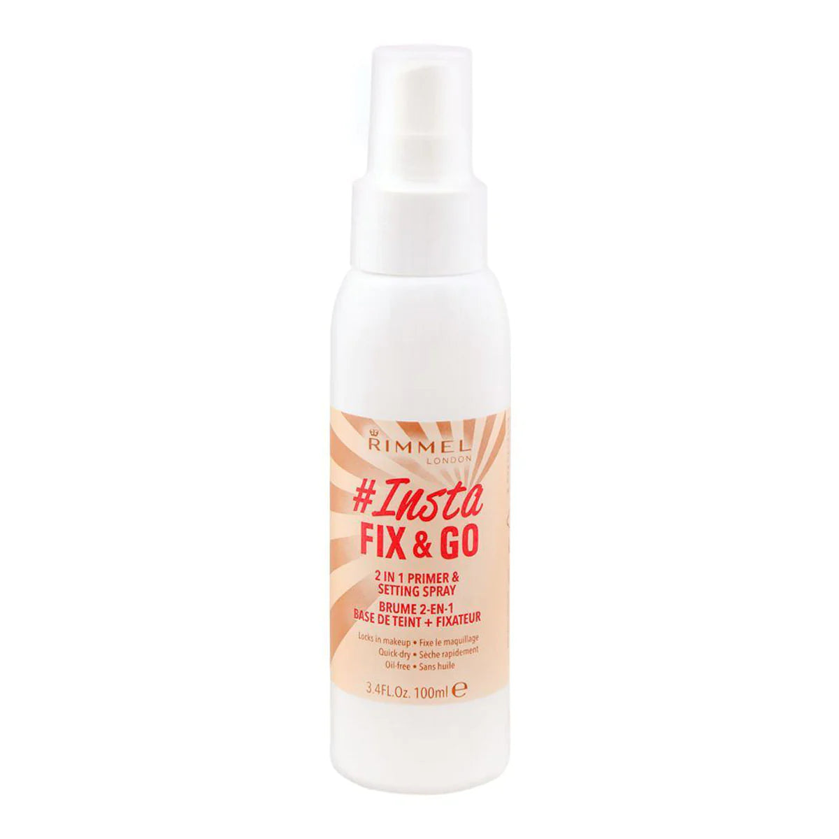 Rimmel London Insta Fix & Go 2in1 Primer & Settings Spray 100 ML