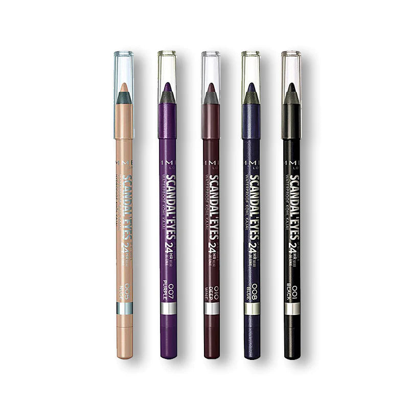 Rimmel London Scandaleyes Kohl Kajal 5 Shades Pack
