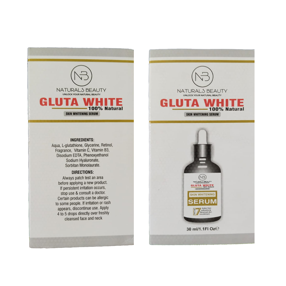 Naturals Beauty Gluta White Skin Whitening Serum 30 ML
