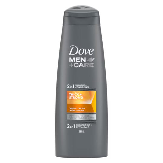 Dove Men 2 in 1 Shampoo & Conditioner Thick & Strong 355 ML