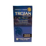 Trojan Intese Climax Delay Gel 8 Pcs Condom