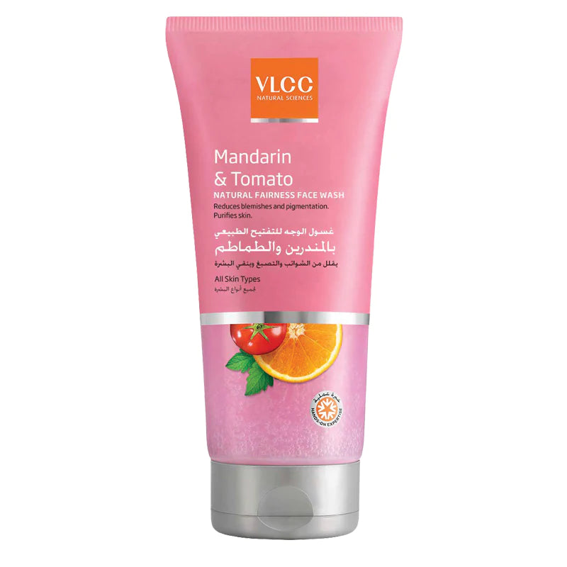 VLCC Mandarin & Tomato Natural Fairness Face Wash 150 ML
