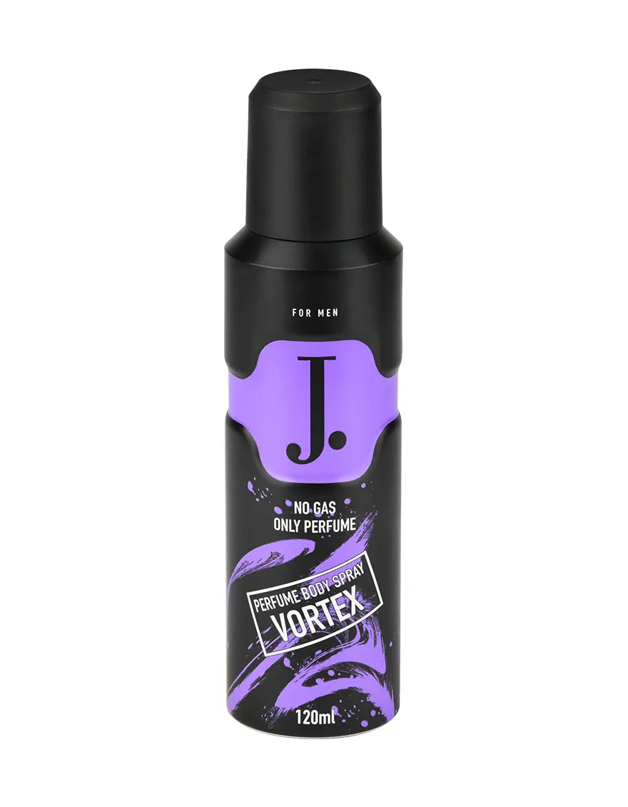J. Vortex No Gas Pour Homme Body Spray 120 ML