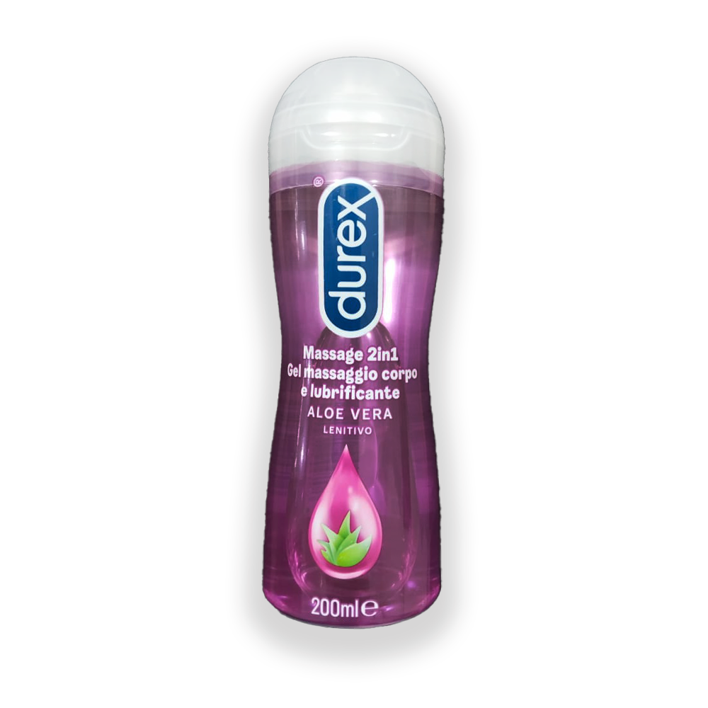 Durex Play Massage 2 in 1 Intimate Lube & Massage Gel With Soothing Aloe Vera 200 ML