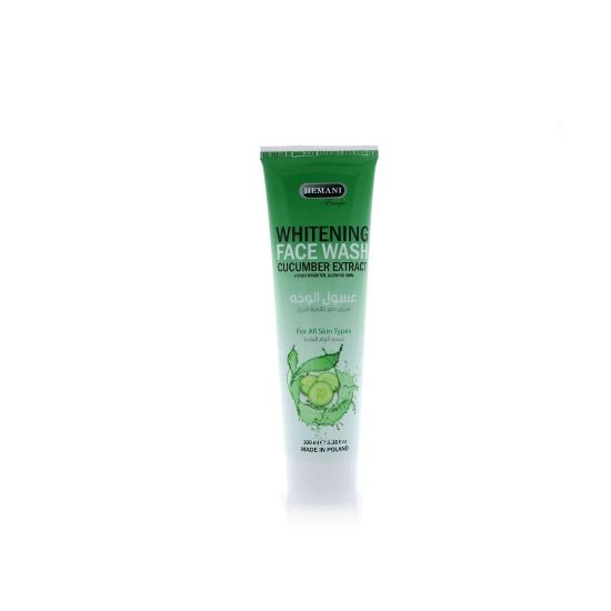 Hemani Natural Whitening Face Wash Cucumber Extract 100 ML