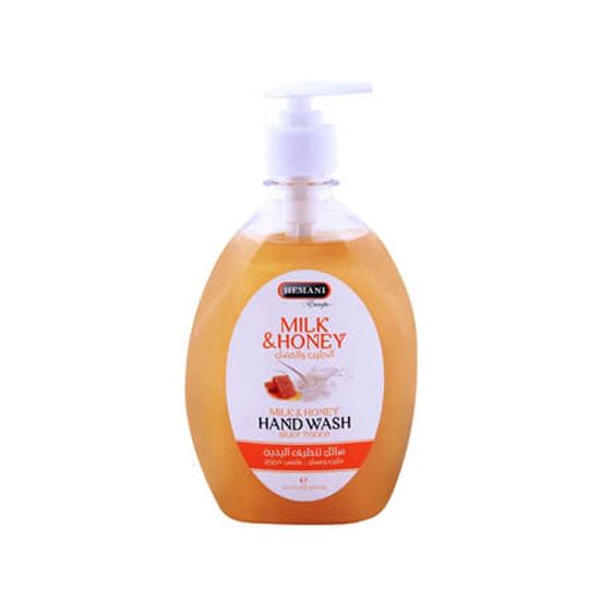 Hemani Natural Milk & Honey Liquid Hand Wash 500 ML