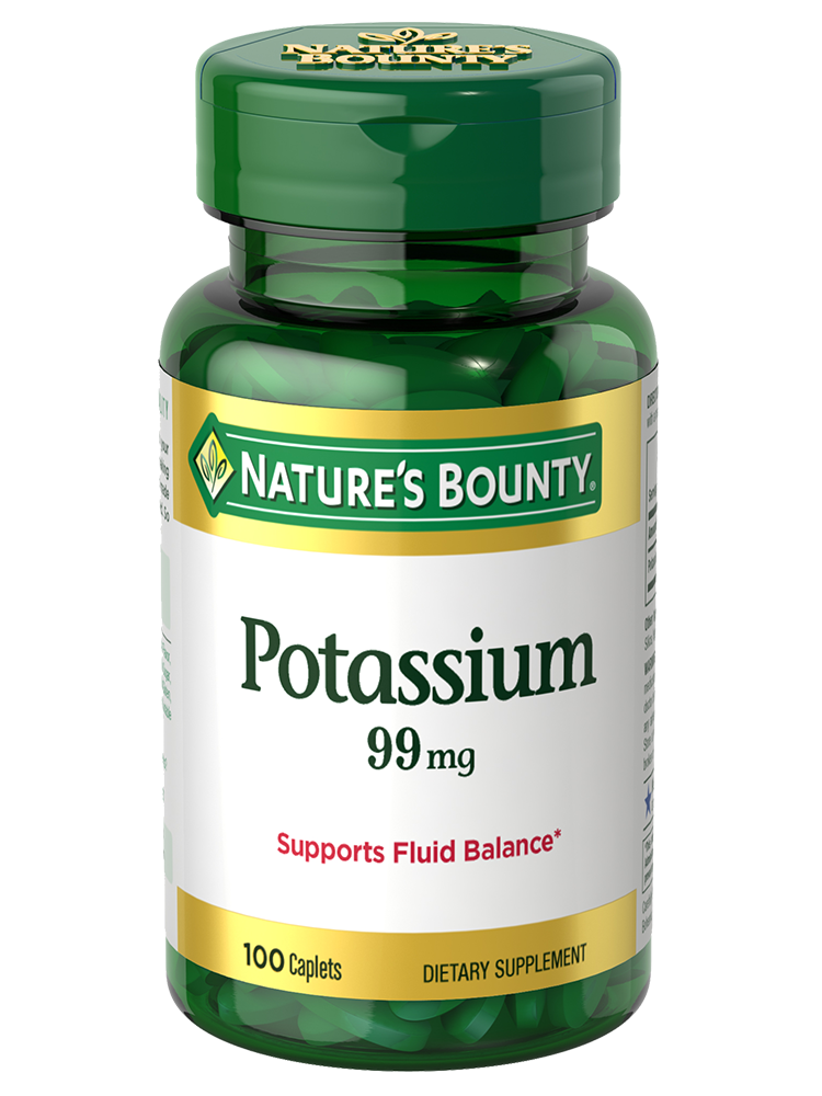 Nature's Bounty Potassium 99 MG 100 Caps
