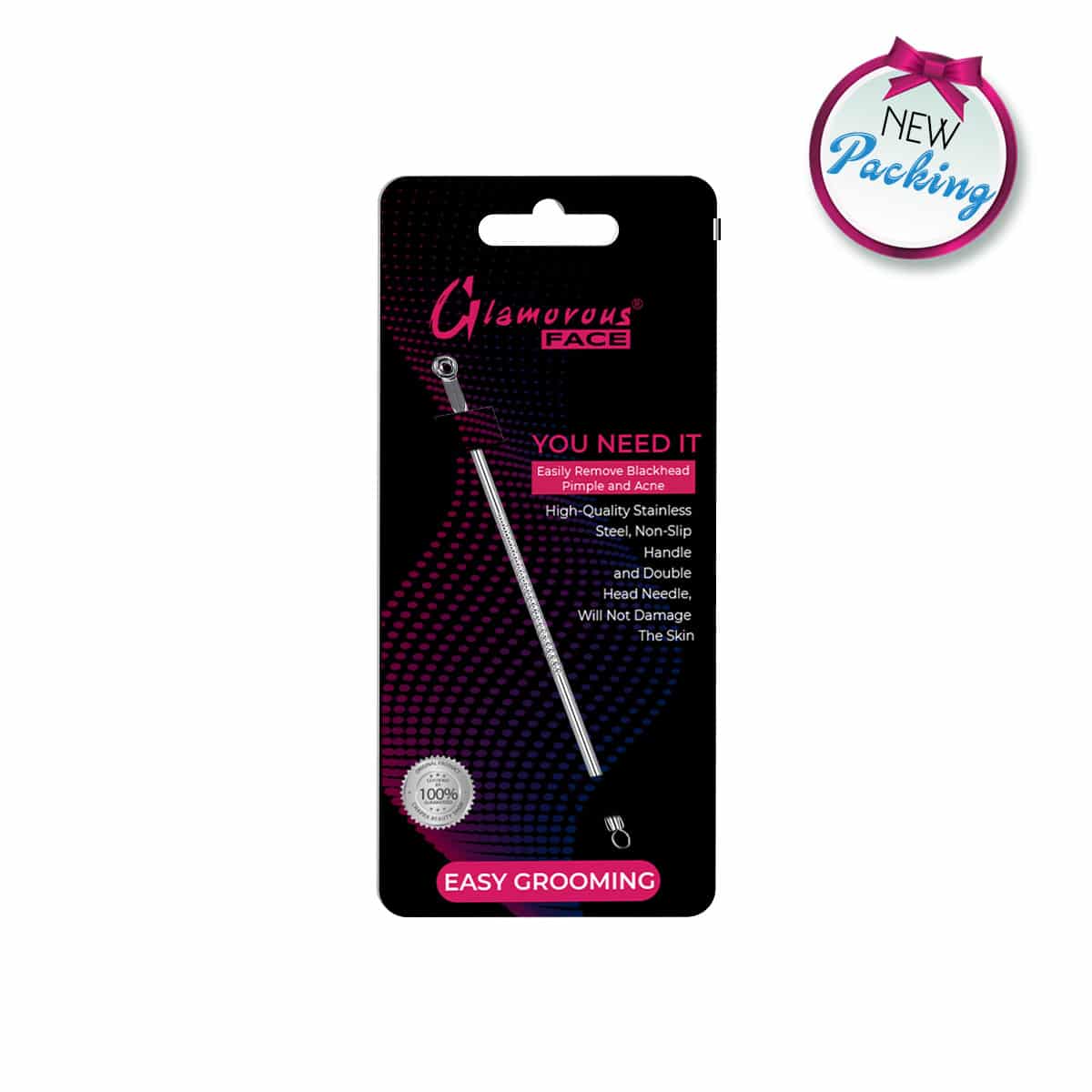 Glamorous Face Blackhead Pin
