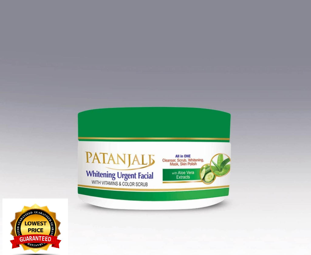 Patanjali Urgent Facial with Vitamins & Color Scrub