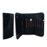 Color Institute 10 Piece Leather Brush Set