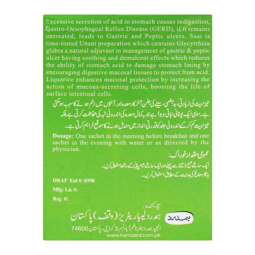 Hamdard Susi Granules 25 Sachets