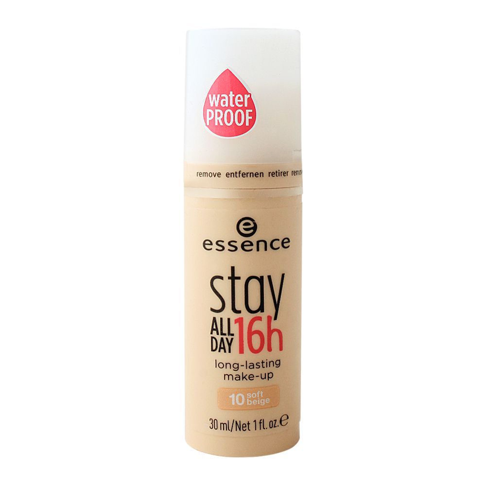 ESSENCE STAY ALL DAY 16H LONG-LASTING MAKE-UP WATERPROOF 08 SOFT VAINILLA  30ML