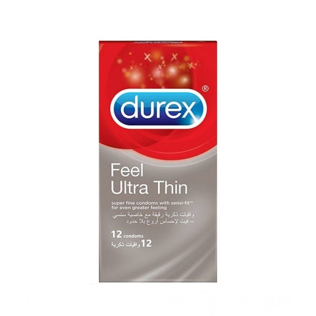 Durex Feel Ultra Thin 12 Condoms Box