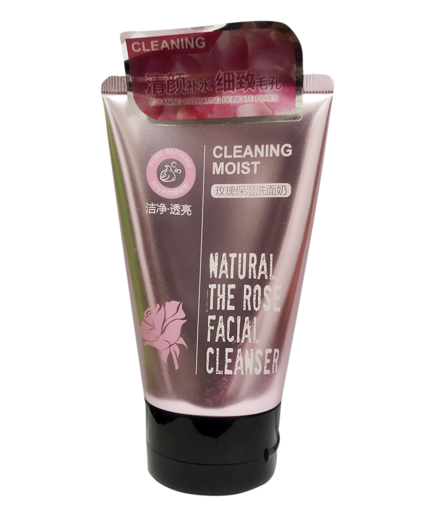 Qmiyu Cleaning Moist Natural The Rose Facial Cleanser 125 G