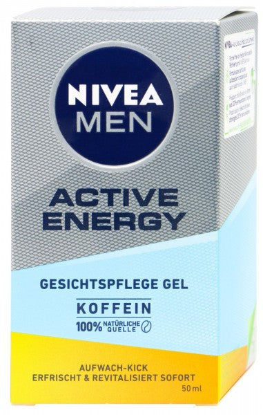 Nivea Men Active Energy Gel 50 ML