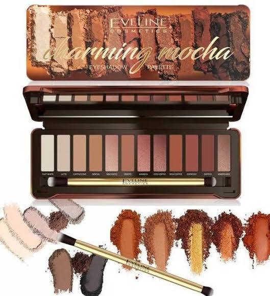 Eveline Charming Mocha Eye Shadow Palette