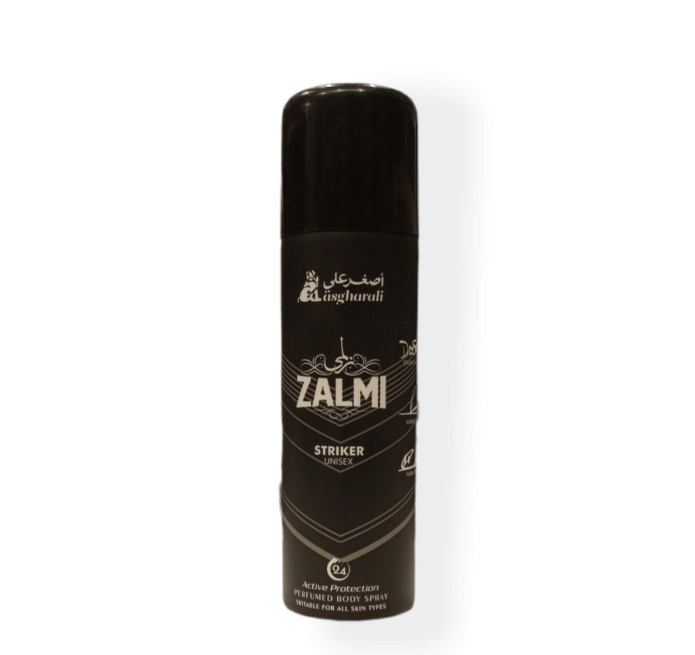 Asghar Ali Zalmi-Striker Body Spray 200 ML