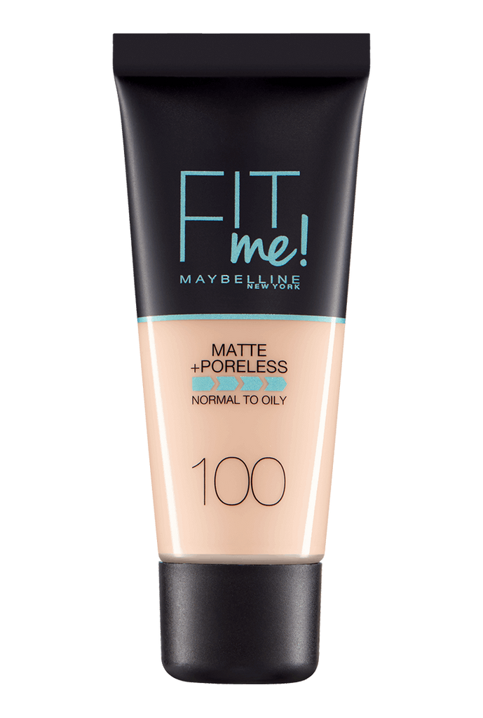 Clearance Maybelline Fit Me Matte and Poreless Foundation 100