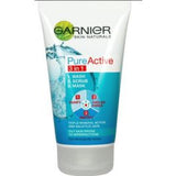 Garnier Pureactive 3 in 1 Face Wash/Scrub/Mask