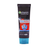 Garnier 3 in1 Pure Active Charcoal Face Wash Mask Scrub