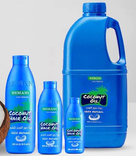 Hemani Coconut Hair Oil (Blue)