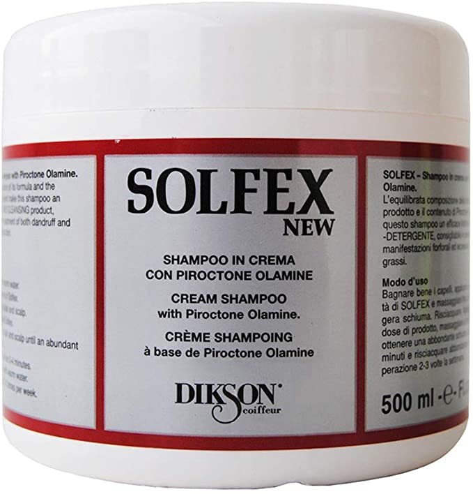 Dikson Cream Shampoo Oily Scalp and Seborrhea Solfex 500 ML