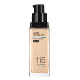 Maybelline Fit Me Matte + Poreless Liquid Foundation 115 Ivory 30 ML