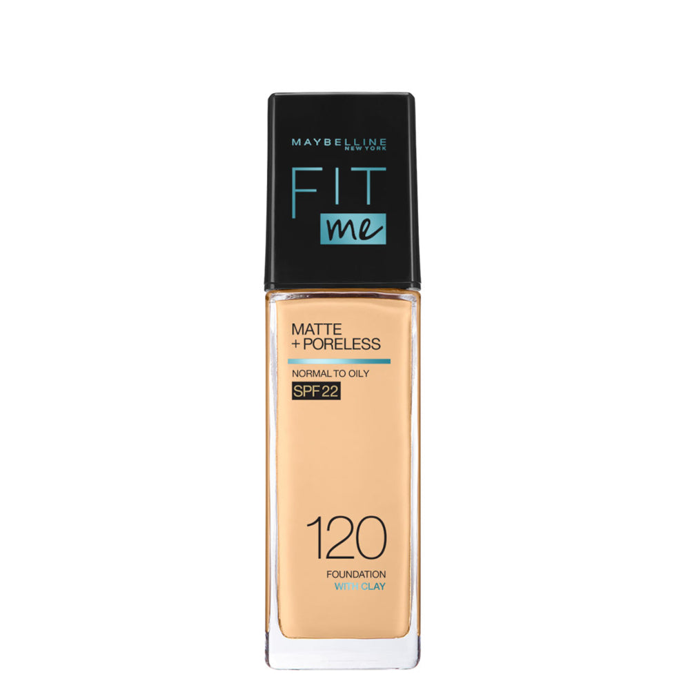 Maybelline Fit Me Matte + Poreless Liquid Foundation 120 Classic Ivory 30 ML