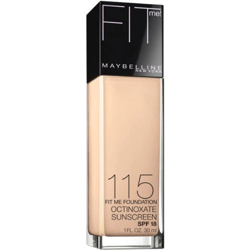 Clearance Maybelline Fit Me Foundation Ivory 115