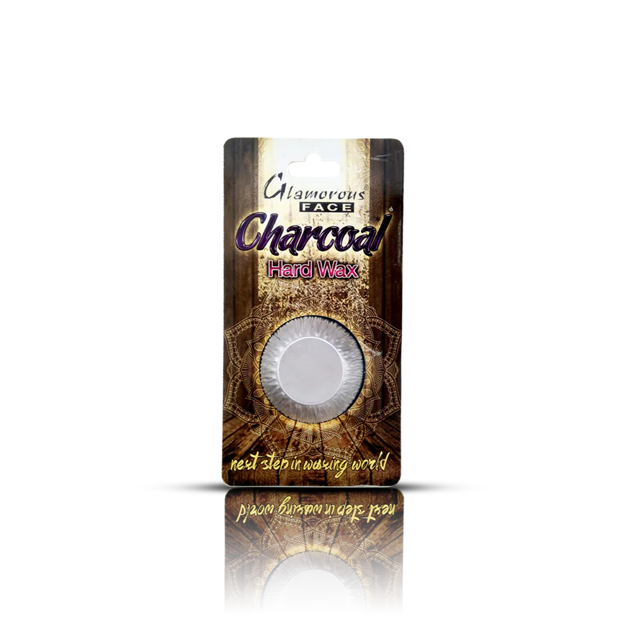 Glamorous Face Charcoal Hard Wax Card