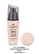Gabrini 3 In 1 Foundation (Natural Perfection Makeup)