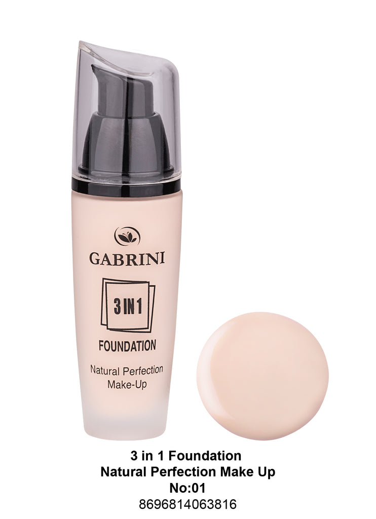 Gabrini 3 In 1 Foundation (Natural Perfection Makeup)