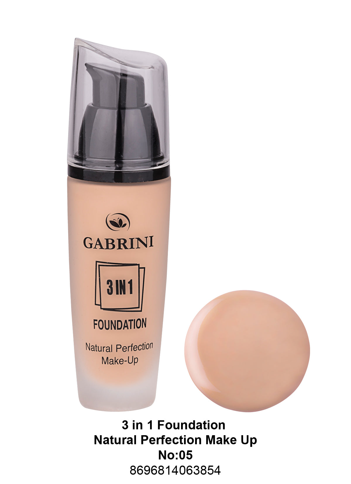 Gabrini 3 In 1 Foundation (Natural Perfection Makeup)