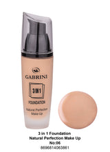 Gabrini 3 In 1 Foundation (Natural Perfection Makeup)