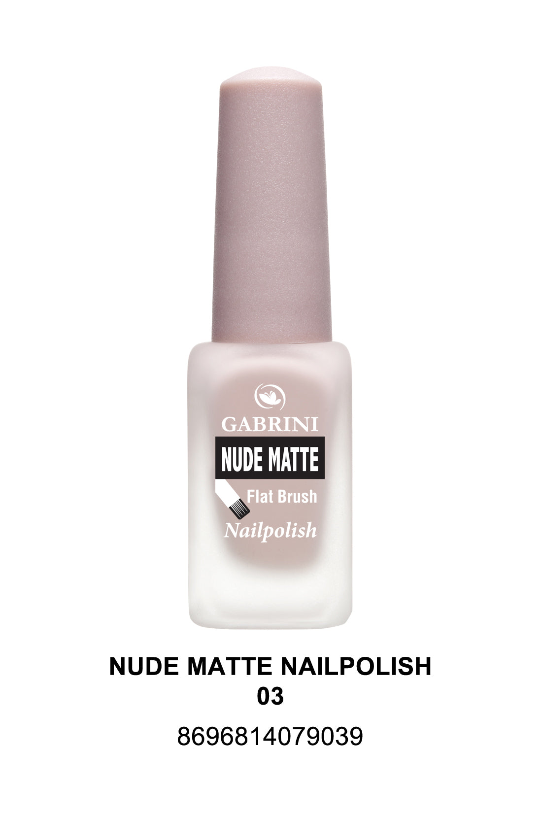 Gabrini Nude Matte Nail Polish