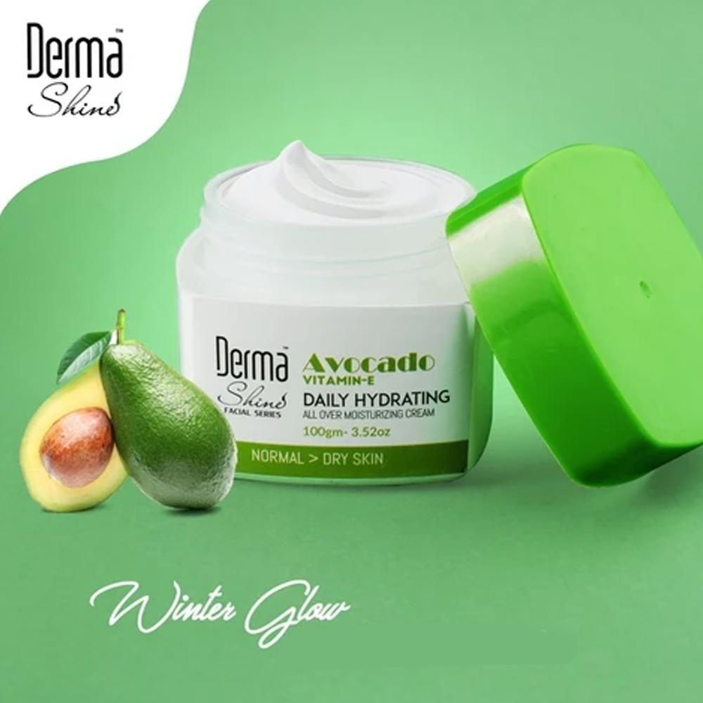 Derma Shine Avocado Moisturising Cream 100 GM