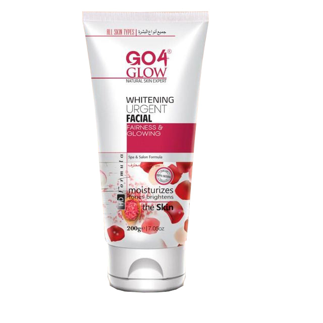 Go 4 Glow Whitening Fairness And Glowing Urgent Facial 200 GM