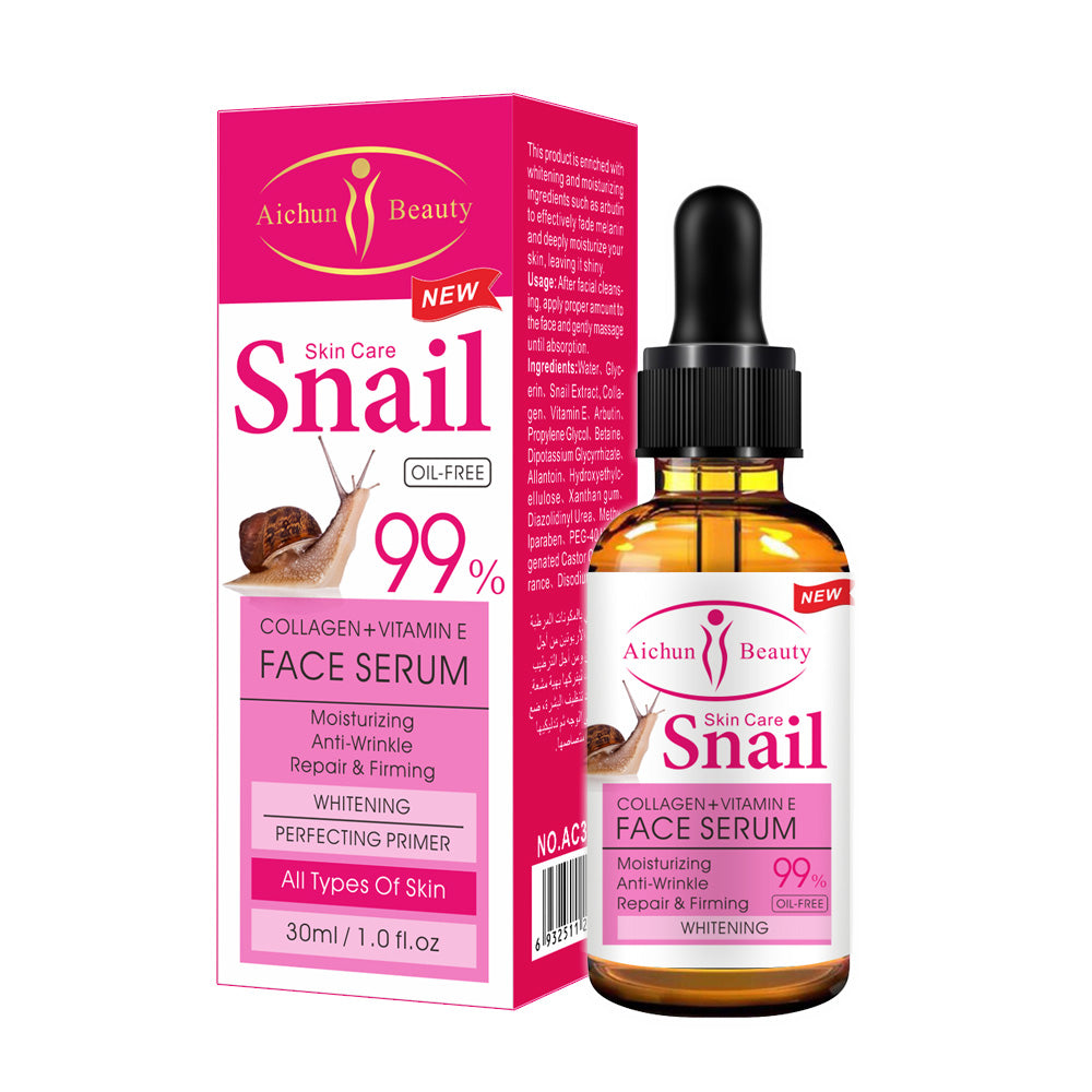 Aichun Beauty Collagen + Vitamin E Snail Face Serum 30 ML