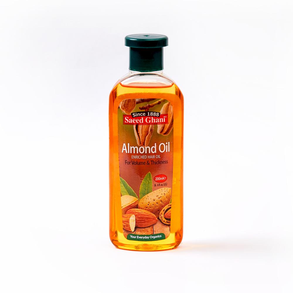 Saeed Ghani Non Sticky Almond Enriched Hair Oil 200 ML