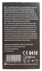 Amor Long Love Condom 12 pieces