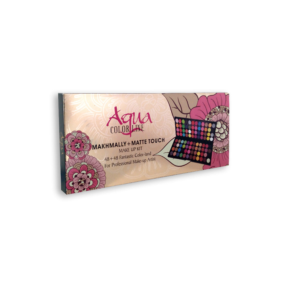 Aqua Color Line 48+48 Makhmally & Matte Makeup Palette