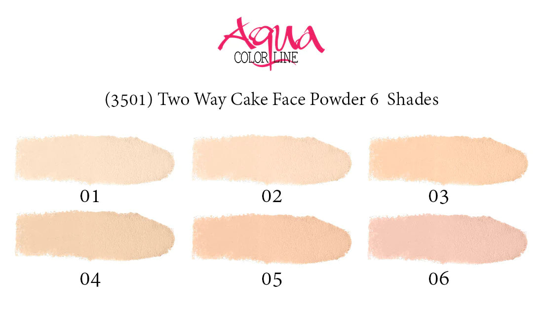 Aqua Color Line Compact Powder