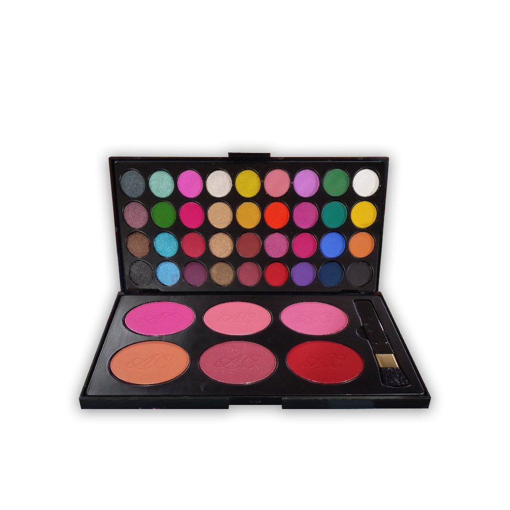Aqua Color Line 36+6 Eyeshadow & Blusher Kit