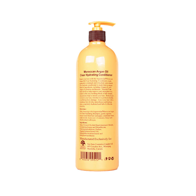Arganmidas Moroccan Argan Oil Clear Hydrating Conditioner 1 Liter