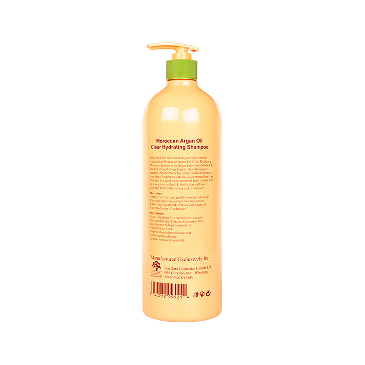 Arganmidas Moroccan Argan Oil Clear Hydrating Shampoo 1 Liter