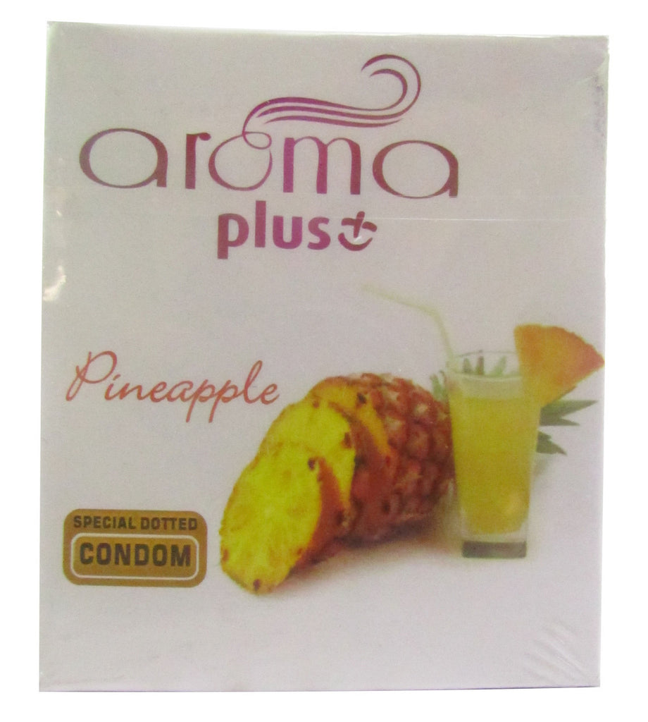 Aroma Plus Pineappple Special Dotted Condom 3 Piece